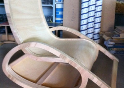 Mobilier design - chaise en bois